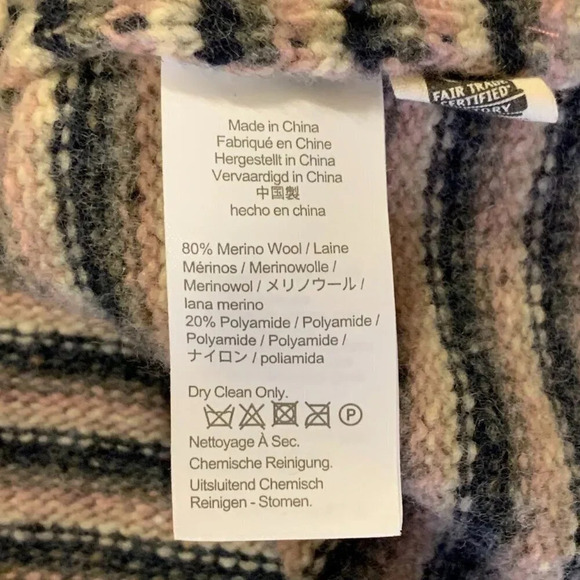 Madewell Women's Merrydale Pocket Pullover Sweater in Stripe Size S - Picture 9 of 13